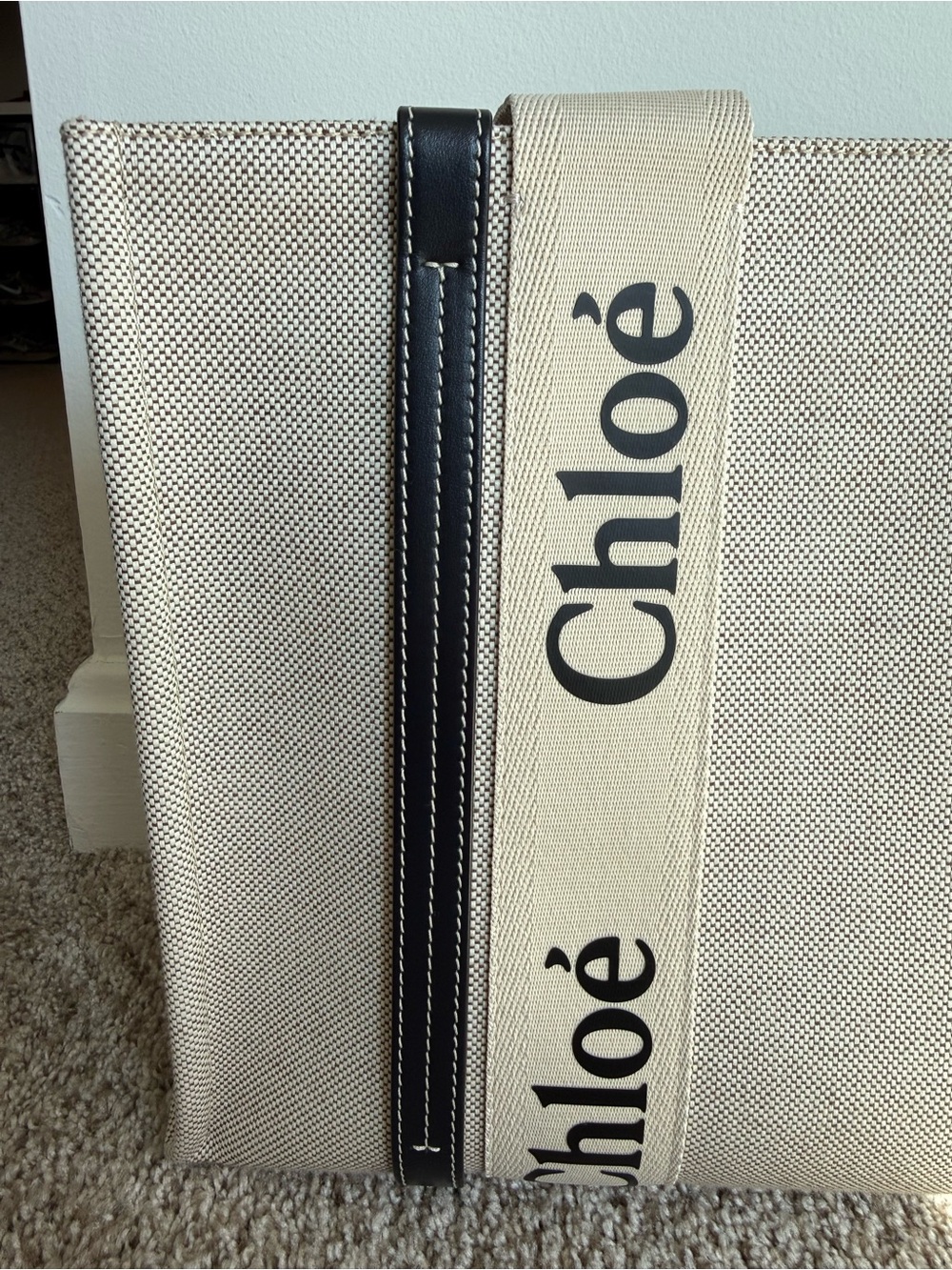 Chloe Woody Medium Tote - Picture 2 of 16